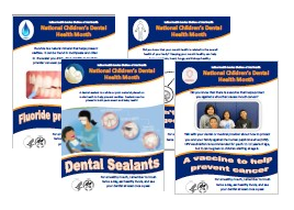 Dental and Oral Health Flyers